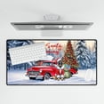 thumbnail image 4 of Santa is Coming Belgian Malinois Merry Christmas Xmas Noel Truck Tree Desk Mat Full Keyboard Mouse Pad Sheepdog Dog Lover Gifts Large Mousepad - 02023, 4 of 5