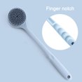 thumbnail image 3 of Cepillo Exfoliante Manija Larga Back SproBber Silicone Bathes para Hombres Mujeres, 3 of 9