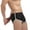 Black, variant on Men's Mesh Booty Shorts 3 Inch Lightweight Quick Dry Athletic Sportswear Workout Retro Running Gym Shorts Big and Tall Size M-3XL