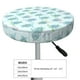 thumbnail image 4 of Balery Sea Turtle Fundas de asiento para taburete de bar redondo de tela de terciopelo ajustables que protegen de arañazos y manchas para sillas de 14 a 17 pulgadas.-13 inch, 4 of 7