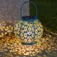 thumbnail image 2 of Luces decorativas para exteriores que funcionan con energía solar, lámpara de mesa de metal resistente al agua con un encantador diseño barroco, energía 100 % solar, pintura a prueba de óxido para la, 2 of 6