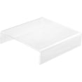 thumbnail image 1 of CiaoHER Museum Standard Clear Acrylic Large Square Display Riser Pedestal (1/4 inch Thick) (8''x8''x2'', 2pack), 1 of 6