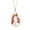 Redstone, variant on Ancient Red Copper Winding Natural Stone Crystal Necklace