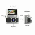 thumbnail image 2 of TAZAG retro thumb camera ccd digital camera flip screen outdoor photography hanging neck portable motion recorder, 2 of 10