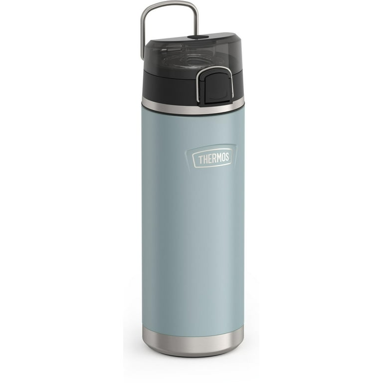 ICON SERIES BY THERMOS Stainless Steel Water Bottle with Spout 24 Ounce,  Glacier
