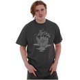 thumbnail image 5 of Diamond Bleeding Heart Compass Men's Graphic T Shirt Tees Brisco Brands M, 5 of 6
