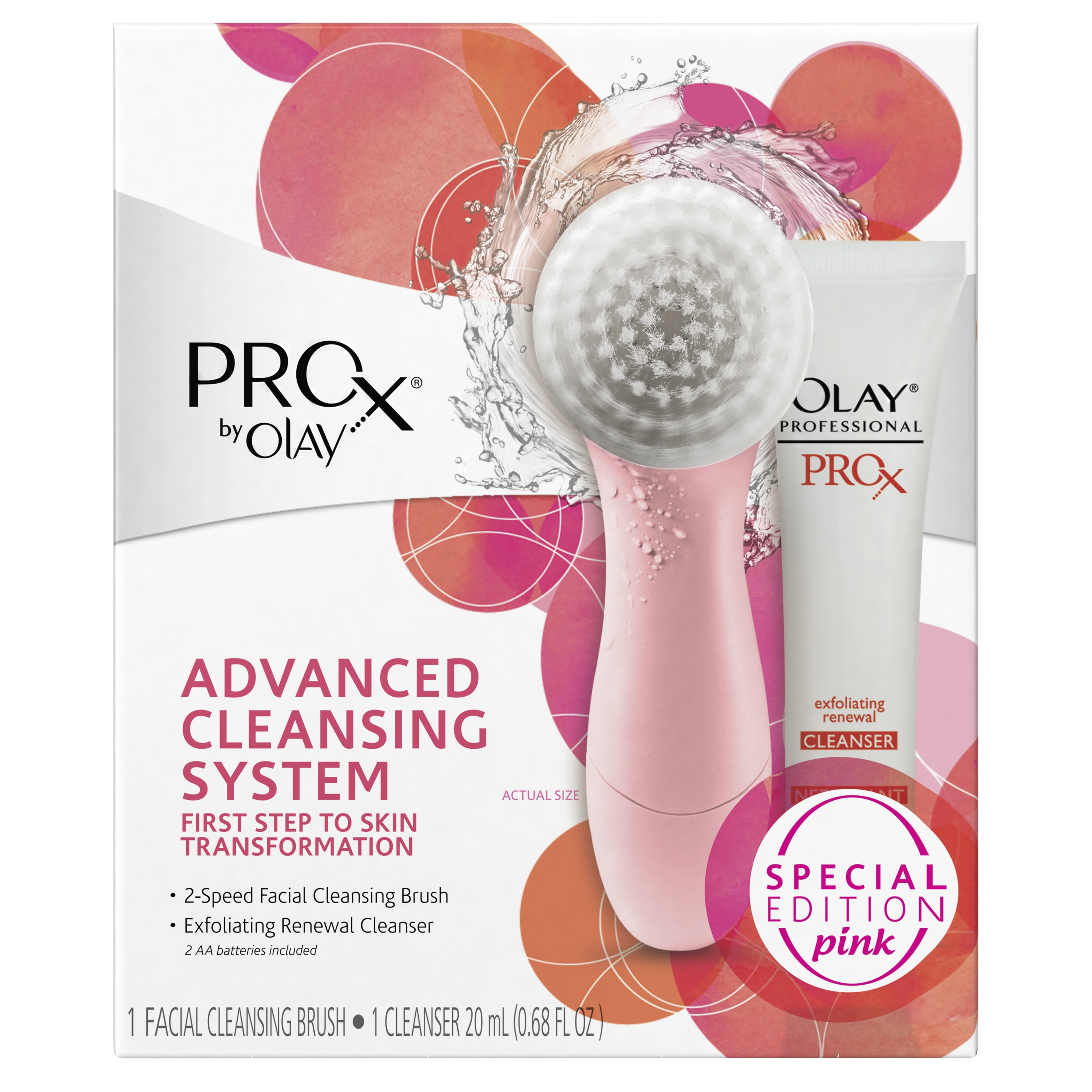 Advanced cleansing. Olay's professional Pro-x Advanced Cleansing System. Advanced сдуфтштп.