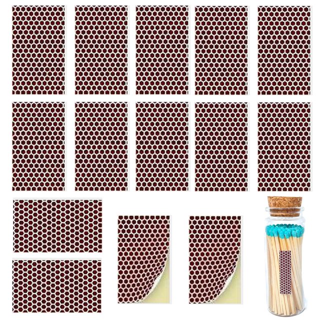 Partidos DIY Manual partido borrador flor de cuero papel de fósforo autoadhesivo para pegar para combinar botella o maceta 14 Uds