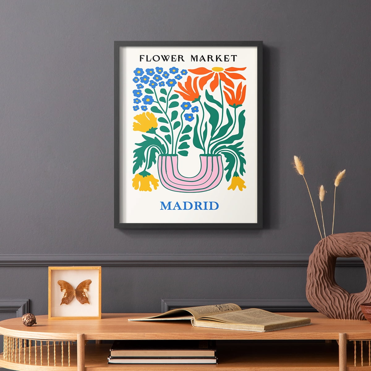 Matisse X Framed Print - Solid Wood