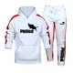 thumbnail image 2 of Gran oferta 2023, chándal para hombre, sudaderas con capucha y pantalones de jogging, conjuntos de gimnasio de alta calidad, conjunto de sudadera deportiva informal para otoño e invierno, 2 of 3