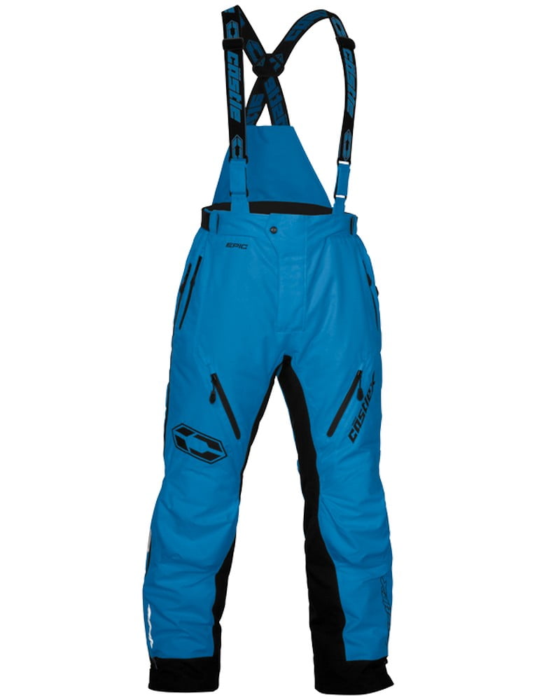 Castle X Epic Mens Snow Bibs Process Blue
