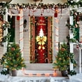 thumbnail image 5 of Christmas Door Cover, Merry Christmas Party Decoration Door Cover, Holiday Porch Sign Banner, Used for Christmas Indoor and Outdoor Decoration, Christmas Daily Necessities (35x71 inches), 5 of 5