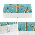 thumbnail image 4 of Easter Travel Jewelry Box Display Case with Removable Compartment - Portable PU Leather Organizer, 4 of 6