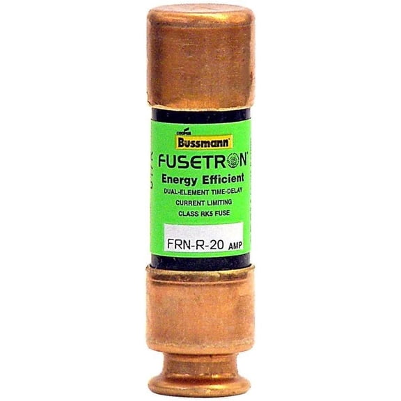Bussmann Heavy Duty Fuse FRN-R - 250 V, 20 Amps - 2 Pack