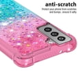 thumbnail image 3 of Funda para Samsung Galaxy S21 FE 5G Transparente con Brillos Carcasa Protectora Antigolpes con Glitter Brillante, 3 of 5