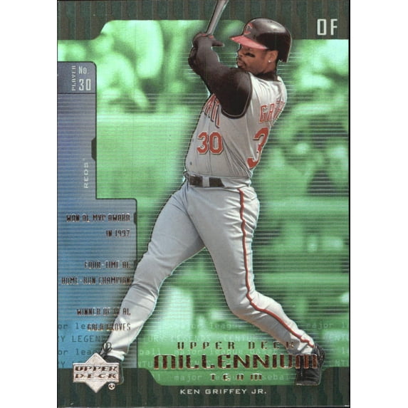 2000 Upper Deck Legends Millennium Team #UD10 Ken Griffey Jr. MLB Baseball Trading Card