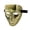 A001- Gold, variant on Gold Masquerade Mask, Disco Ball Party Decoration, Halloween Accessory for Halloween Party Events, 1 Pack