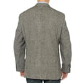 thumbnail image 4 of Mens Black White Check Modern Fit Blazer Luciano Natazzi 2, 4 of 6