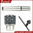thumbnail image 5 of Findmall Mini Metal Lathe Tail Stock Drill Chuck Tool With Mt2 Morse Taper Arbor, 5 of 5