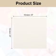thumbnail image 2 of Uxcell Natural Fiber Mulberry Paper Sheets Tissue Washi Paper Design for DIY Craft Origami Card Making Beige 6x6 Inch, 2 of 7