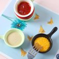 thumbnail image 3 of 5 Pcs Ceramic Seasoning Bowls Durable Dipping Bowls Exquisite Seasoning Dishes, 3 of 8