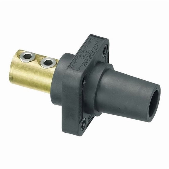 Hubbell Wiring Device-Kellems Receptacle, Female, Blk, 600VAC/250VDC HBLFRBK