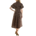 thumbnail image 6 of Nicole Miller Pintuck Waist Shirtdress, Sizes 4-16, 6 of 6