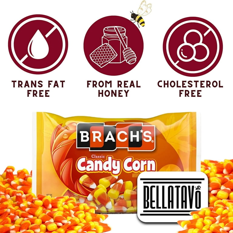 Candy Corn Bundle. Includes Two-16.2 OZ Bags of Brachs Candy Corn