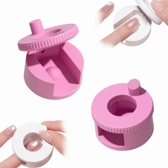 2026 New Rotating Cat Eye Magnet, Beginner Friendly Nail Tool with Uniform Magnetic Force and Excellent Light Absorption, Can Easily DIY Glossy Cat Eye Effect (1*White 1*ball magnet)
