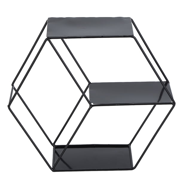 Estante Para Plantas Estantes Hexagonales Hexagonal Simple De Hierro Forjado