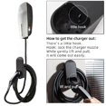 thumbnail image 4 of O'force Charging Cable Holder for Tesla Model 3 Model Y Charger Cable Organizer Tesla Accessories Car Wall Connector, 4 of 5