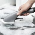 thumbnail image 5 of Long Handle Self-Filling Non-Stick Pan Cleaning Brush for Home Kitchen (Gray), 5 of 5