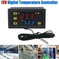 thumbnail image 2 of 12V Temperature Controller Switch with Probe 20A Thermostat Control E6K1, 2 of 9