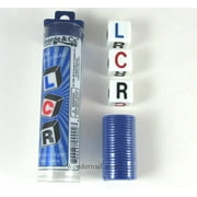 KOP00002 LCR (Left-Center-Right) Dice Game in Tube Koplow Games
