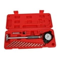 thumbnail image 4 of LOVIVER Dial Bore Gauge Set Base Cylinder Measuring Micrometer Kit Flexible 50-160mm Red, 4 of 8