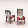 thumbnail image 3 of Fundas para sillas de comedor navideñas - Juego de 2 fundas elásticas para sillas, 3 of 5