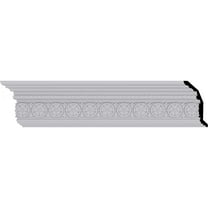 5 3/4"H x 3 1/8"P x 6 1/2"F x 94 1/2"L, (2" Repeat), Washington Crown Moulding