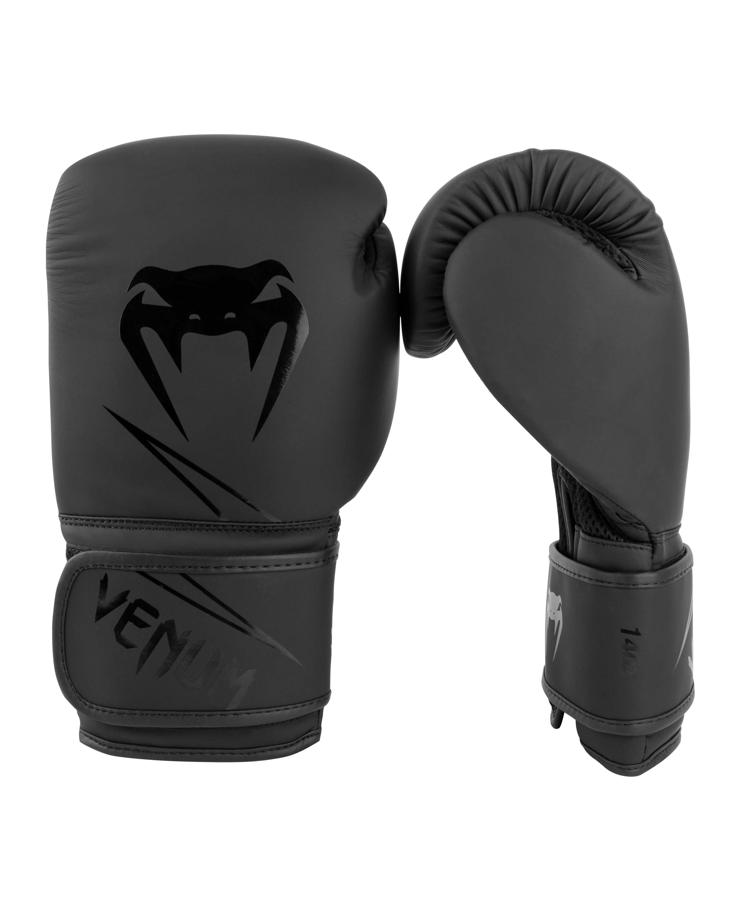 Venum Classic Boxing Gloves Black Black 14oz WLMT Edition 