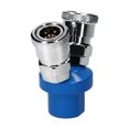 thumbnail image 3 of Yeacher Manifold Block Splitter 2 Way Quick Connect Air Hose Splitter Coupler Manifold Air Compressor C Type Quick Coupler, 3 of 7