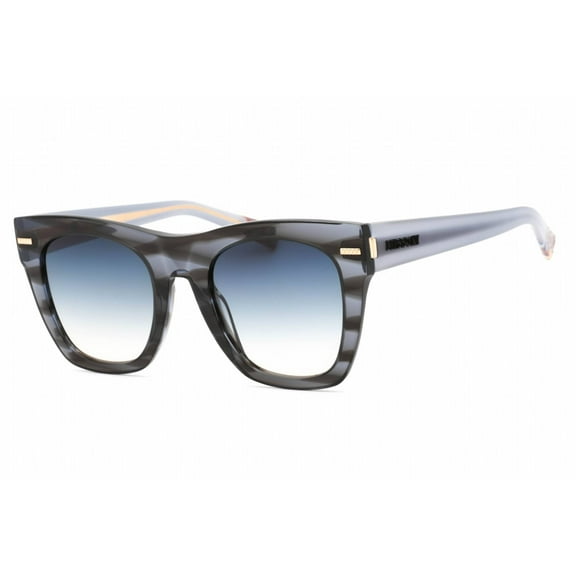 Missoni MIS 0069/S 02W8 I4 Women's Grey Horn Plastic Sunglasses