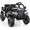 Black, variant on SaveJoy 24V 4 Seater Ride on Toys, Powered Ride on Cars w/ Four Wheels, Electric Car with Parent Remote Control for Toddlers Kids Girls Boys, Black