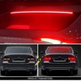 thumbnail image 4 of Car Led Brake Led Strip Light, 35inch Universal Red Third Car Brake Light Strip, 144led Dc12v High Mount Stop Brake Light Bar For Vehicles Trucks Cars, 4 of 5