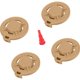thumbnail image 2 of 4 cartuchos de combustible de butano con tapa protectora, accesorio de repuesto, piezas de alto rendimiento Caqui, 2 of 8