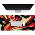 thumbnail image 2 of Large Gaming Mouse Pad,Computer Laptop Keyboard XXL Mouse Mat,Durable Non-Slip Rubber Base and Waterproof Smooth Surface Desk Pad(90x40 B23line), 2 of 6