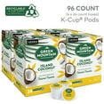 thumbnail image 3 of Green Mountain Coffee Roasters Island Coconut Keurig Single-Serve K-Cup Pods, Light Roast Coffee, 96 Count (4 Packs of 24), 3 of 13