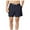 Navy, variant on BLCHUNen Mens Casual Shorts Drawstring Elastic Waist Breathable Beach Shorts with Pockets Summer