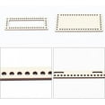 thumbnail image 5 of 4pcs Natural Wooden Basket Bottoms Crochet Basket Base Bag Bottom Shaper Pad for Basket Weaving Supplies and Home Decor Craft Rectangle for DIY, 5 of 6