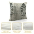 thumbnail image 4 of Chilfamy Grey Tree Pillow Covers Forest Gray Beige Decorative Nature Pine Trees Throw Pillows Pillowcase Square Cushion Case for Couch Sofa Bed Bedroom Car Living Room, 4 of 5
