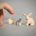 thumbnail image 3 of Fridja Set Mini Animal World Zoo Model Figure Action Toy Set Cartoon Simulation Animal Lovely Plastics Toy For Kids, 3 of 4