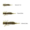thumbnail image 3 of Dalazy 10pcs Simulation Insectes Appâts de Pêche Portables Leurres de Pêche Souples Réutilisables 55MM Type H, 3 of 3